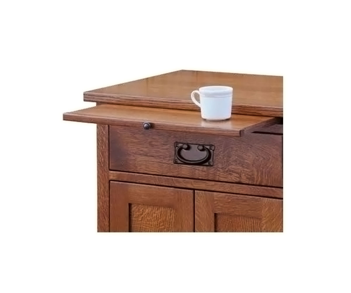 Empire Mission Three Drawer Nightstand - Image 2