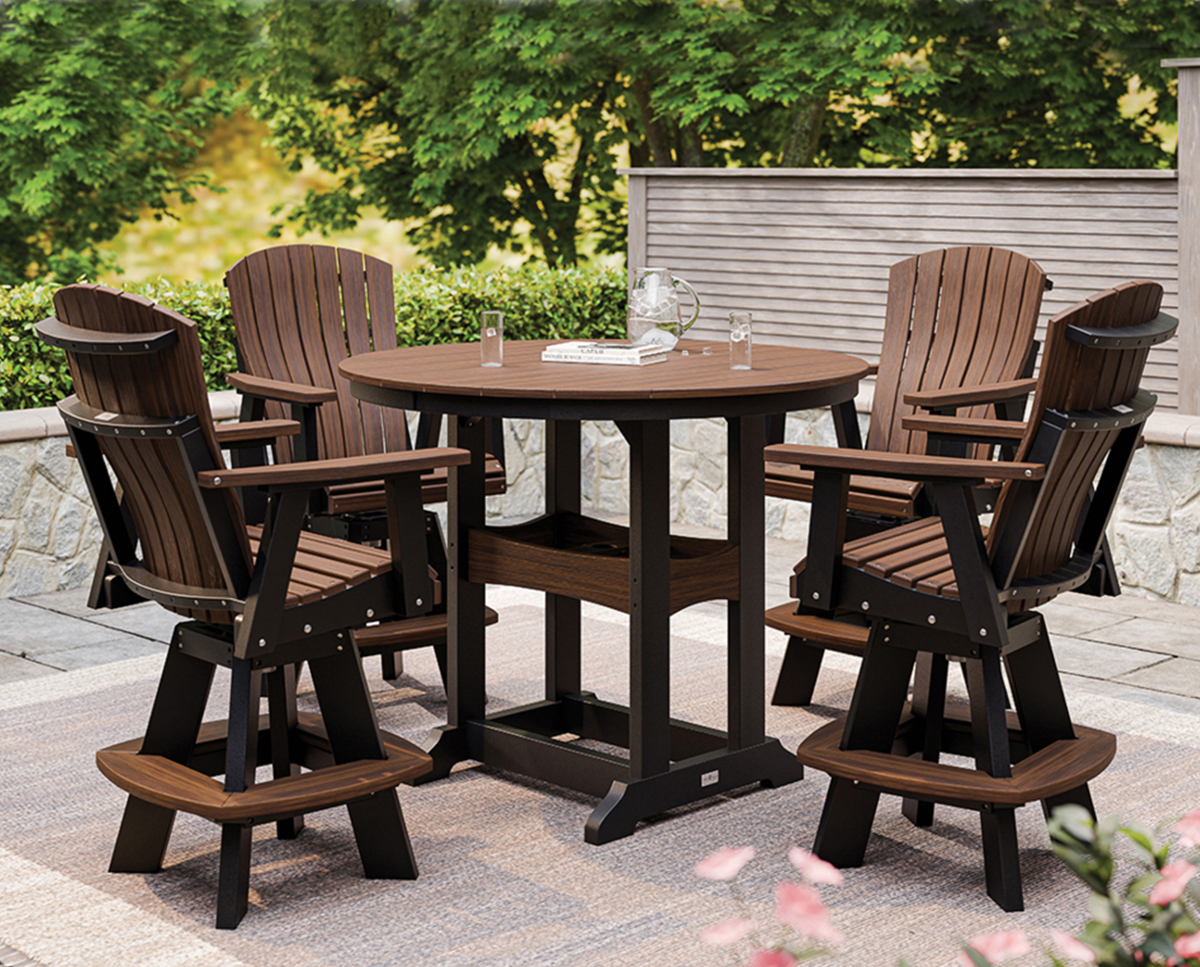 48" Classic Round Bar Height Table - Image 4