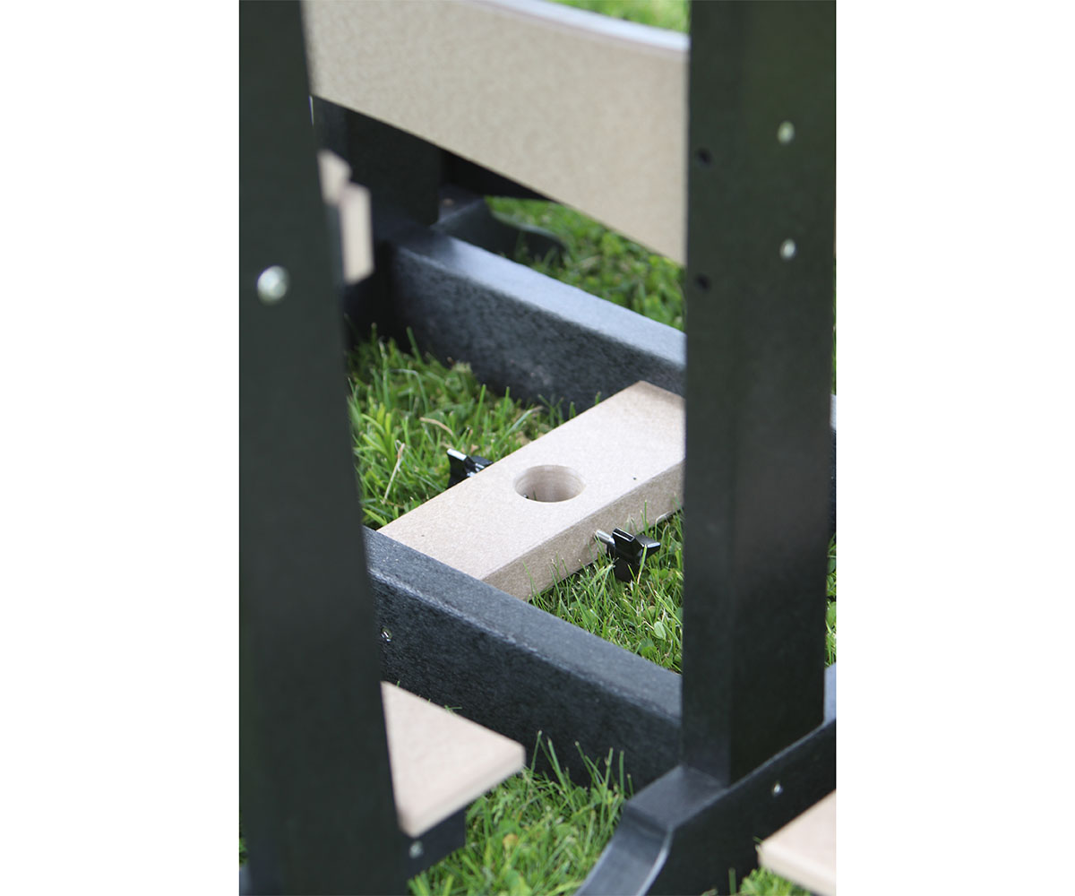 44" Classic Square Bar Height Table - Image 3