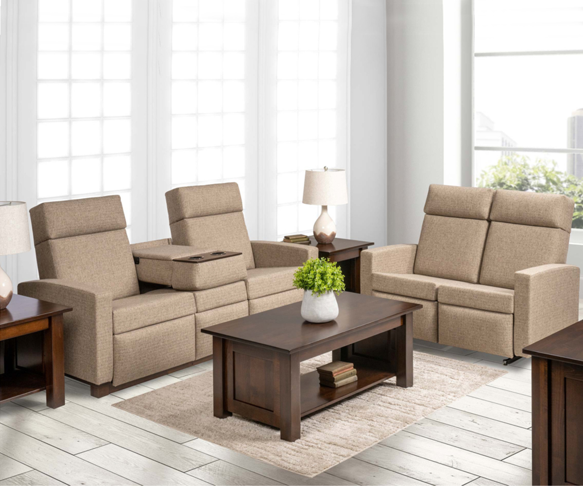Modern Shaker Swivel Glider Recliner - Image 4