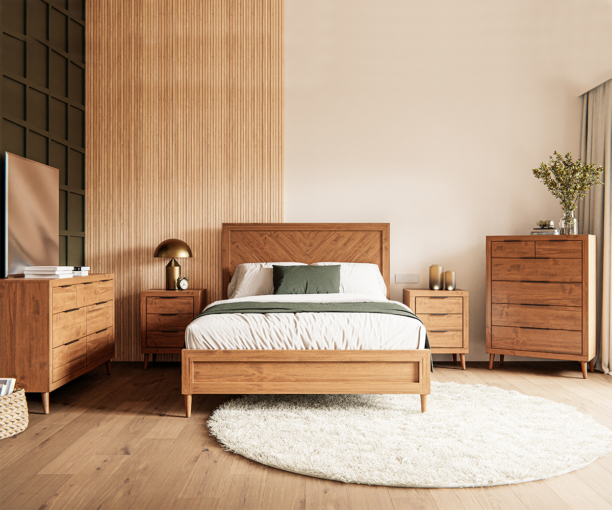 Ivy 3 Drawer Nightstand - Image 3