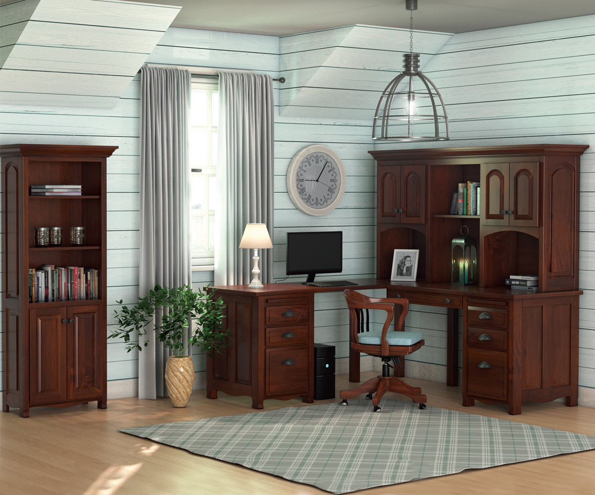 Laurel Double Pedestal Desk - Image 4