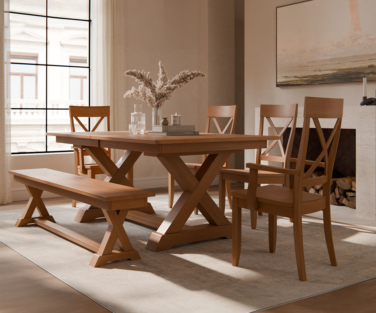 Braxton Trestle Table - Image 2