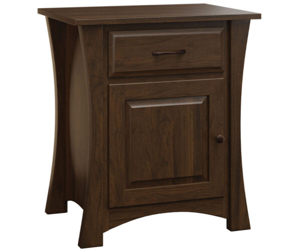 Cove 1 Door Nightstand - Rustic Hickory